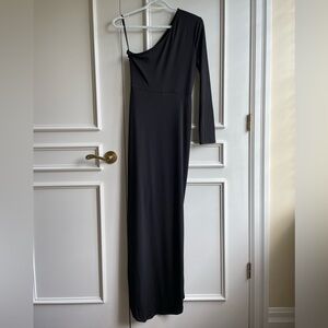 One Sleeve Long Dress